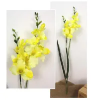 Frezja sztuczna pojedyncza do stroików bukietów jak żywa dekoracja kwiat xl