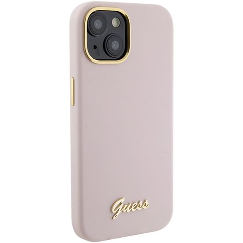 Etui Guess do iPhone 15, iPhone 14, iPhone 13, Różowy na Arena.pl