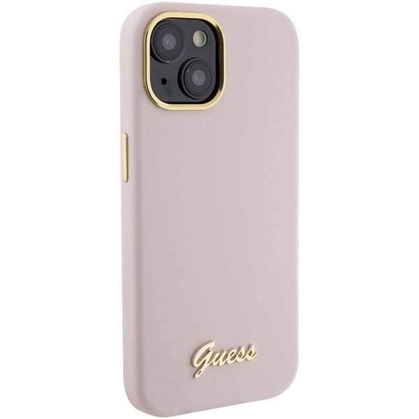 Etui Guess do iPhone 15, iPhone 14, iPhone 13, Różowy zdjęcie 4