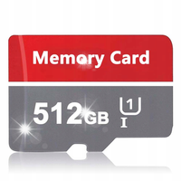 Karta pamięci 512 GB Karta Micro SD Karta SD o dużej pojemności do kamer, D