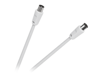 KPO2735F-3 Kabel TV - VIDEO bialy 3,0m