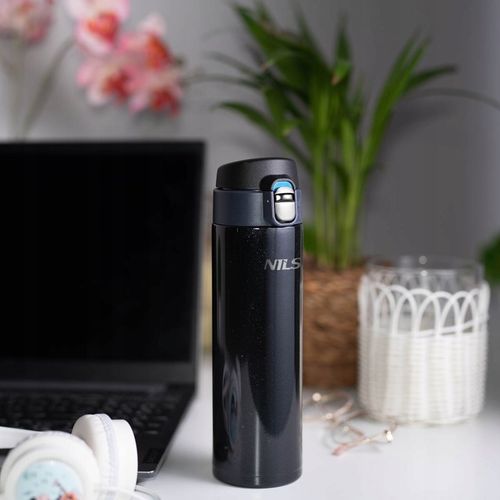 Kubek termiczny tyrystyczny NILS czarny 0,5l na Arena.pl