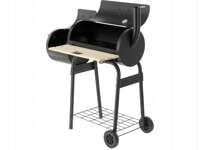 GRILL WĘGLOWY Z WĘDZARNIĄ, RUSZT 60*30CM 99901 LUND