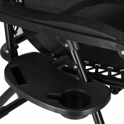 LEŻAK OGRODOWY PLAŻOWY FOTEL SKŁADANY ZERO GRAVITY TURYSTYCZNY KRZESŁO 2w1 na Arena.pl