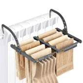 Suszarka na Kaloryfer Grzejnik Balkon Pranie Rozsuwana Regulowana 32-60 cm