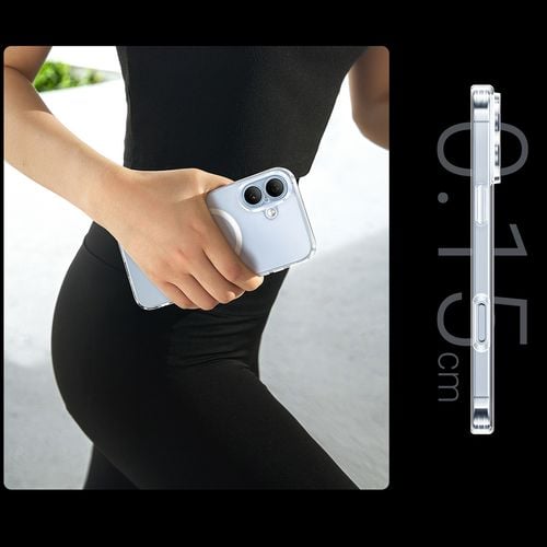 etui case classy clear magnetic na iphone 16 plus - przezroczyste na Arena.pl