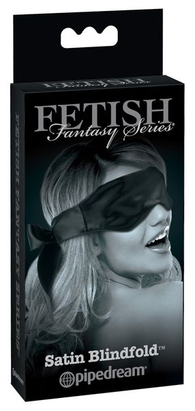 Ffsle Satin Blindfold Black zdjęcie 1