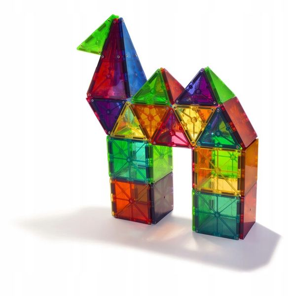 Klocki Magnetyczne 100 elementów Magna-Tiles zdjęcie 12