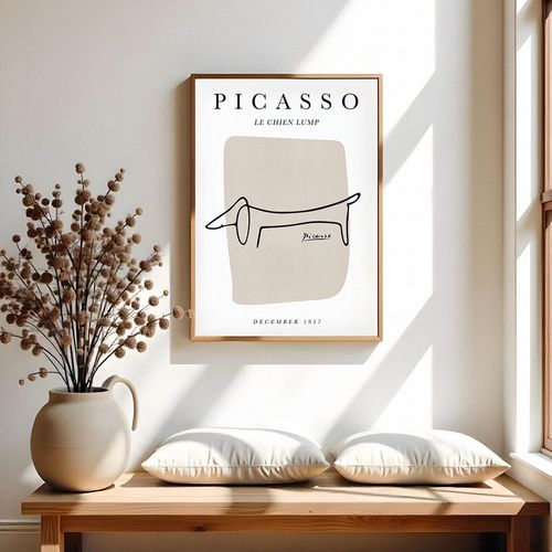 Plakat pablo picasso pies 30x40 cm na Arena.pl