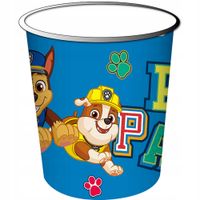 POJEMNIK NA ZABAWKI PSI PATROL KOSZ NA ŚMIECI PIESKI WIADRO