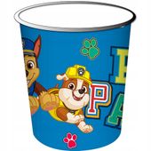 POJEMNIK NA ZABAWKI PSI PATROL KOSZ NA ŚMIECI PIESKI WIADRO