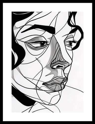 Plakat 25x35cm Portret Kobiecy na Arena.pl