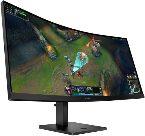 Monitor HP Omen 34c G2 Curved Gaming WQHD VA 180Hz HDR 400 34 cale 3440x1440 HDMI DisplayPort VESA AMD FreeSync na Arena.pl