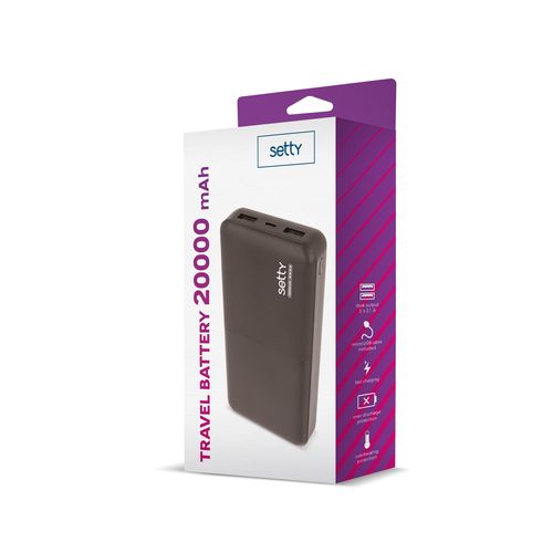 Powerbank Setty 20000mAh 2xUSB 2.1A na Arena.pl
