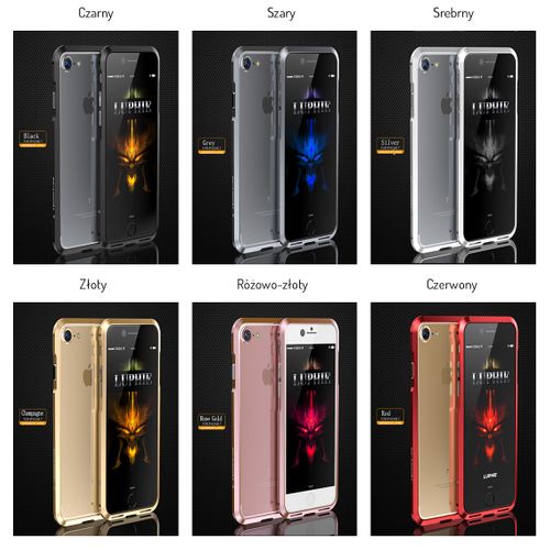 Etui LUPHIE BLADE BUMPER iPhone 7/8 Plus + SZKŁO na Arena.pl