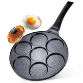 Patelnia Granitowa do Jajek Sadzonych na Jajka Placki Naleśniki Pancakes