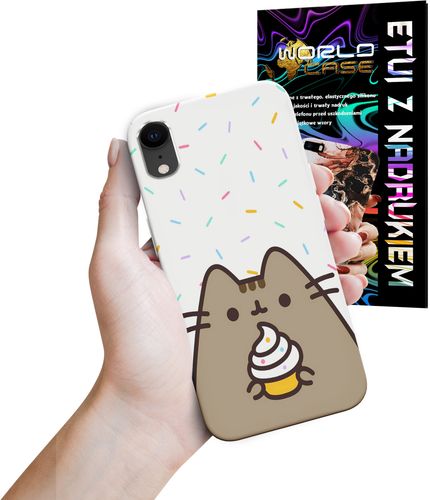 ETUI CASE DO IPHONE XR - SŁODKI KOTEK KOT OBUDOWA PLECKI na Arena.pl