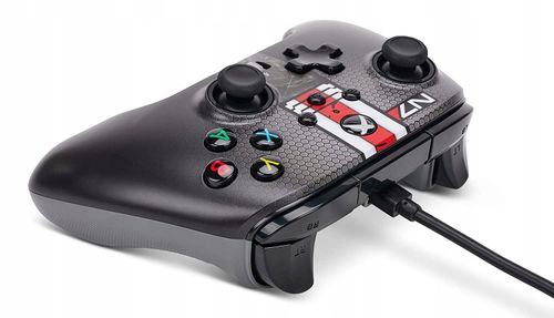 Gamepad PowerA Enhanced Mass Effect N7 do Xbox Series X/S, Xbox One, PC na Arena.pl