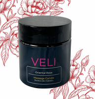 Świeca do masażu Róża Orientu