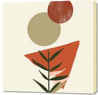 Obraz 90x90cm Organiczne Włókna
