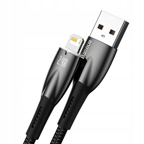 Kabel USB do Lightning Baseus Glimmer, 2.4A, 1m (c na Arena.pl