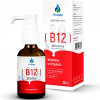 Aliness AVITALE WITAMINA B12 Metylokobalamina KROPLE 30ml Nerwy Odporność