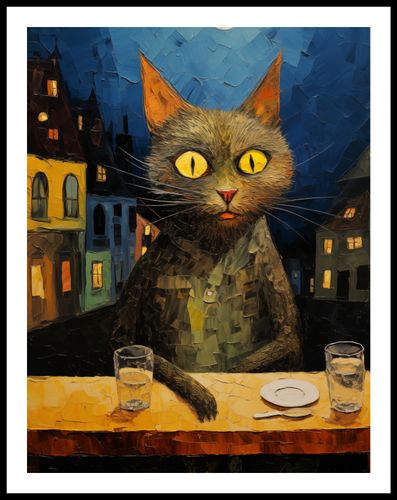 Plakat 50x65cm Nocny Obserwator na Arena.pl