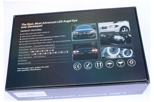 RINGI BMW MARKER LED 240W H8 E60 E61 E90 E70 x5 x6 na Arena.pl