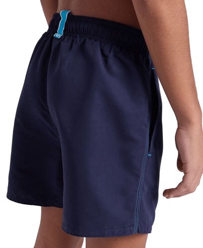ARENA SZORTY JR BOYS BEACH BOXER SOLID NAVY TURQUOISE na Arena.pl