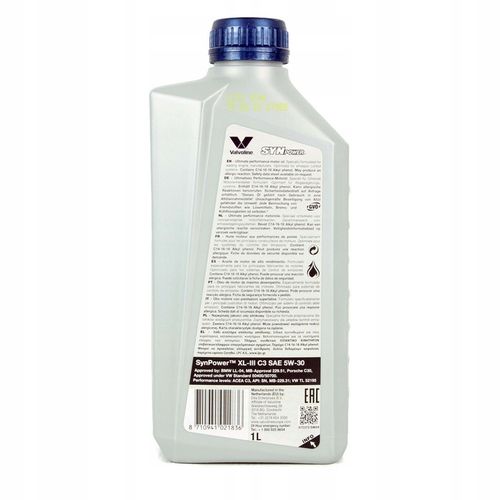 OLEJ VALVOLINE 5W-30 SYNPOWER XL-III 1L na Arena.pl