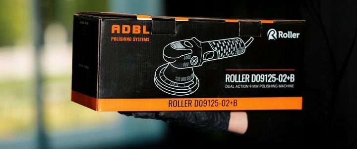 ADBL Roller D09125-02 Maszyna Polerska Polerka Dual Action DA skok 9 mm zdjęcie 5
