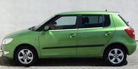 Skoda FABIA 2 HB Listwy CHROM okienne BOCZNE DRZWI