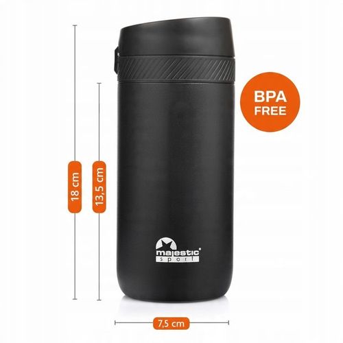 KUBEK TERMICZNY TERMOS NA KAWĘ HERBATĘ MAJESTIC SPORT NORD 420 ML na Arena.pl