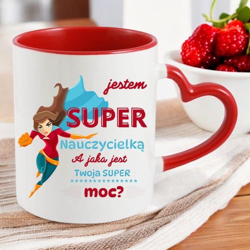 KUBEK Z NADRUKIEM PREZENT DZIEŃ NAUCZYCIELA WYCHOWAWCZYNI NAUCZYCIELKI na Arena.pl