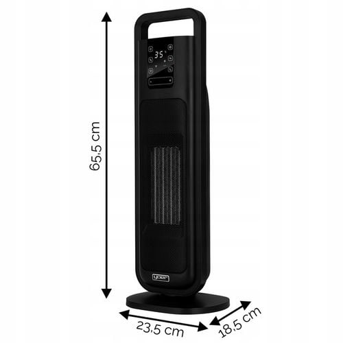 Termowentylator Farelka Cichy 38dB Yoer 2000W +Timer 4Tryby na Arena.pl