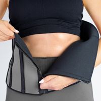 Pas Wyszczuplający Neoprenowy Odchudzający Brzuch Pretorians Szary