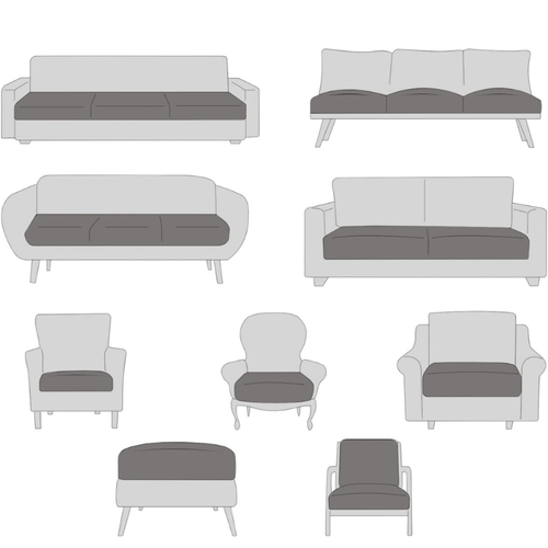 POKROWIEC NA SOFĘ SIEDZISKO OPARCIE JODEŁKA BRĄZ na Arena.pl