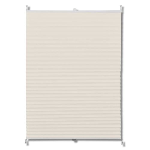 Roleta plisowana, kremowa (100x150cm) na Arena.pl