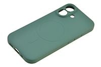 Etui Mercury Goospery MagSafe Silicone do Apple iPhone 17 zielony