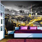 Fototapeta - Berlin nocą 300x210