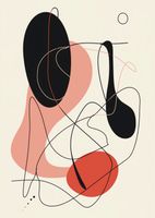 Plakat 67,5x95cm Wibracje Abstrakcji