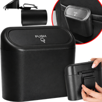 SAMOCHODOWY KOSZ NA ŚMIECI ŚMIETNIK DO AUTA NA BOCZEK SIEDZENIE MAŁY