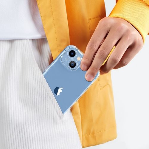 etui do iphone 14 plus z żelową ramką protective case przezroczyste na Arena.pl