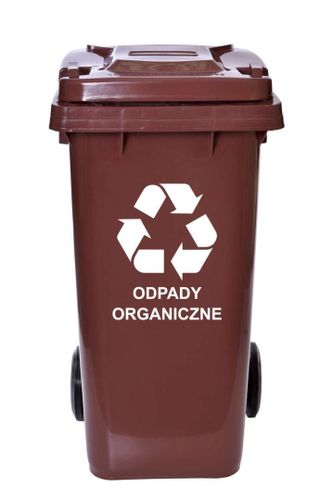 Komplet pojemników na odpady 120l cztery kolory na Arena.pl