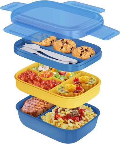Lunchbox 5 przegródek 1900ML Granatowy na Arena.pl