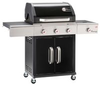 Grill gazowy na propan-butan Landmann TRITON PTS 3.1 3 Palniki 14 kW Czarny