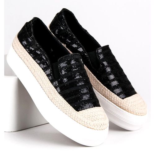 Czarne Trampki Espadryle r.39 na Arena.pl