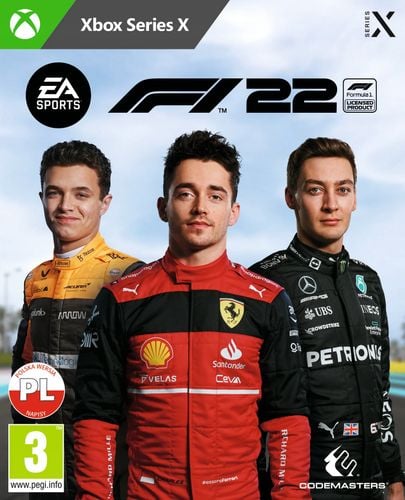 Gra F1 22 na Xbox Series X na Arena.pl