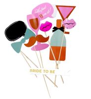 Akcesoria do zdjęć na wieczór panieński, 12 szt.