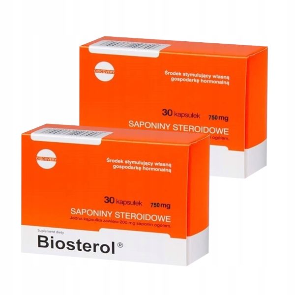 MEGABOL BIOSTEROL 750MG 60kaps BOOSTER TESTOSTERON zdjęcie 1
